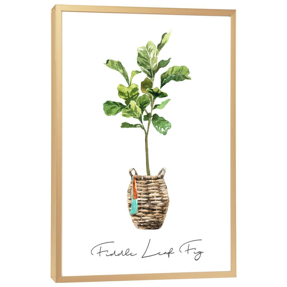Fiddle Leaf Fig جدار الفن