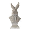 Concrete Rabbit Bust D8569