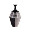 Black & Taupe Ceramic Vase 604444