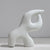 White Ceramic Sculpture LT604-I