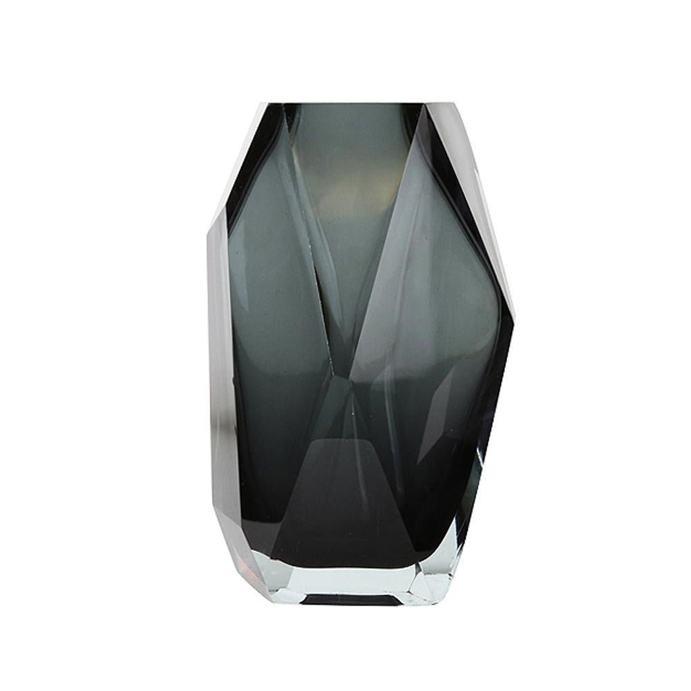 Grey Diamond Glass Vase - Tall FB-ZS2011A