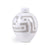 Grey & White Ceramic Jar - Small 603260