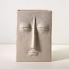 Rectangular Ceramic Face Vase ZD-076