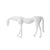 White Resin Horse Sculpture 9000-122-W