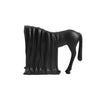 Black Resin Horse Sculpture 9000-141-B