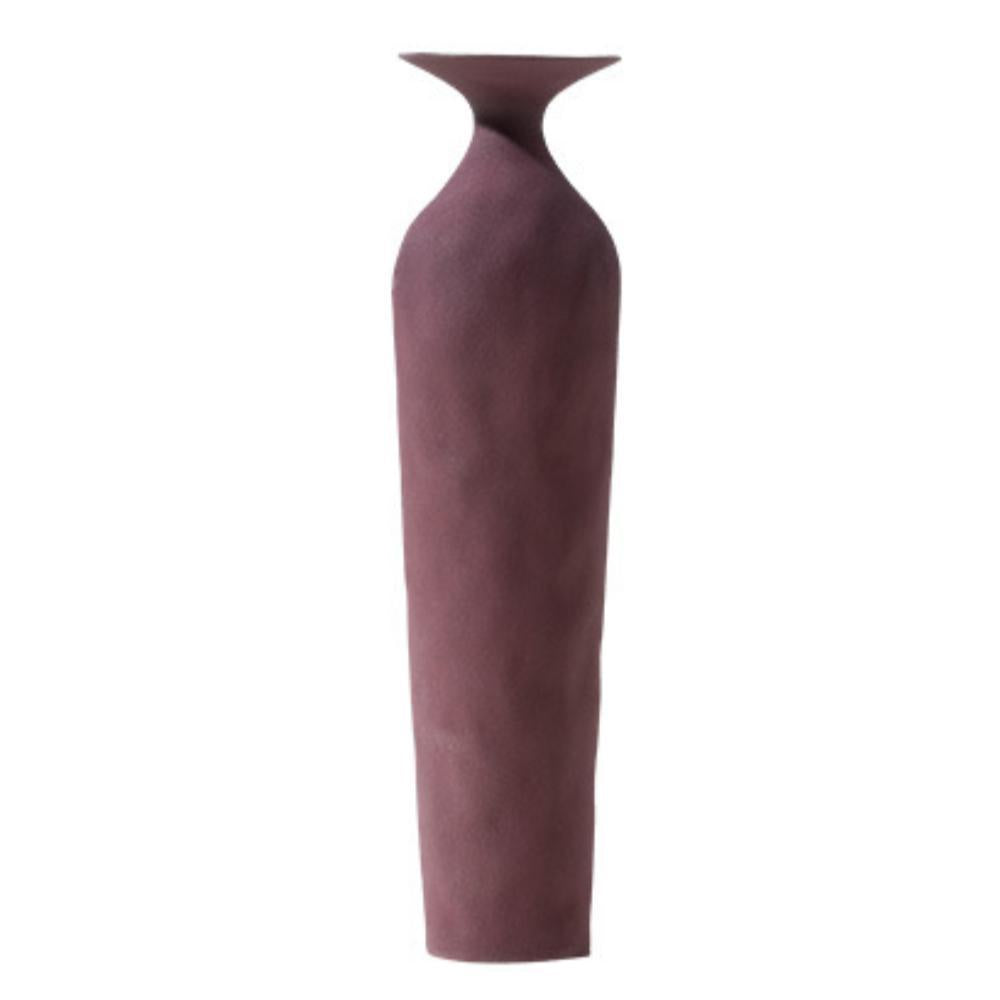 Burgundy Ceramic Vase ZD-058