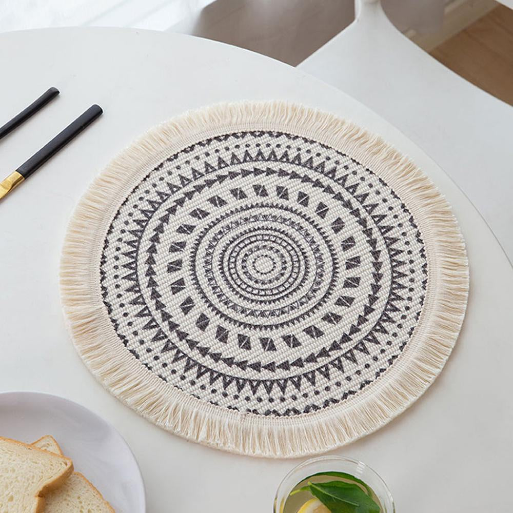 Set of 4 Mandala Placemants المطبخ وتناول الطعام