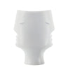 White Ceramic Face Vase HPYG0330W