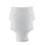 White Ceramic Face Vase HPYG0330W