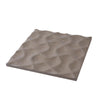 Square Textured Stone Tray - Brown FB-T2115B