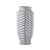 Grey & White Chevron Vase - Medium HPLX0246CW2