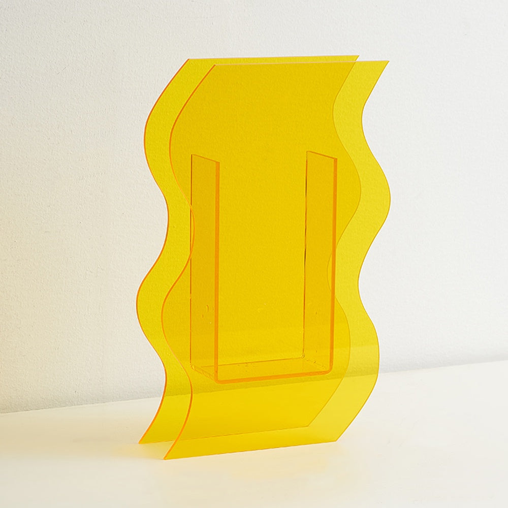 Yellow Acrylic Vase SHCE1632006