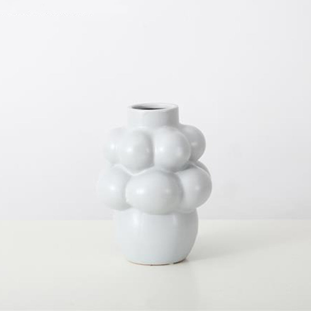 Light Grey Ceramic Vase LT637-G