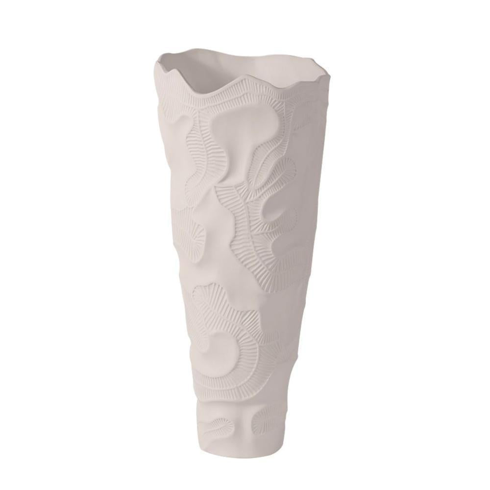 Beige Textured Vase CY3824G