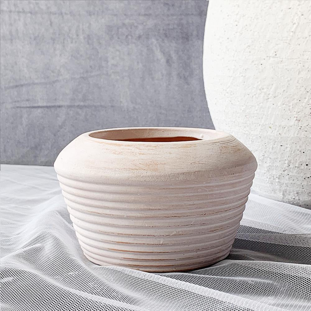 Beige Ceramic Mini Succulent Planter LT047