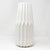 White Ceramic Vase - TallSS018 مزهرية