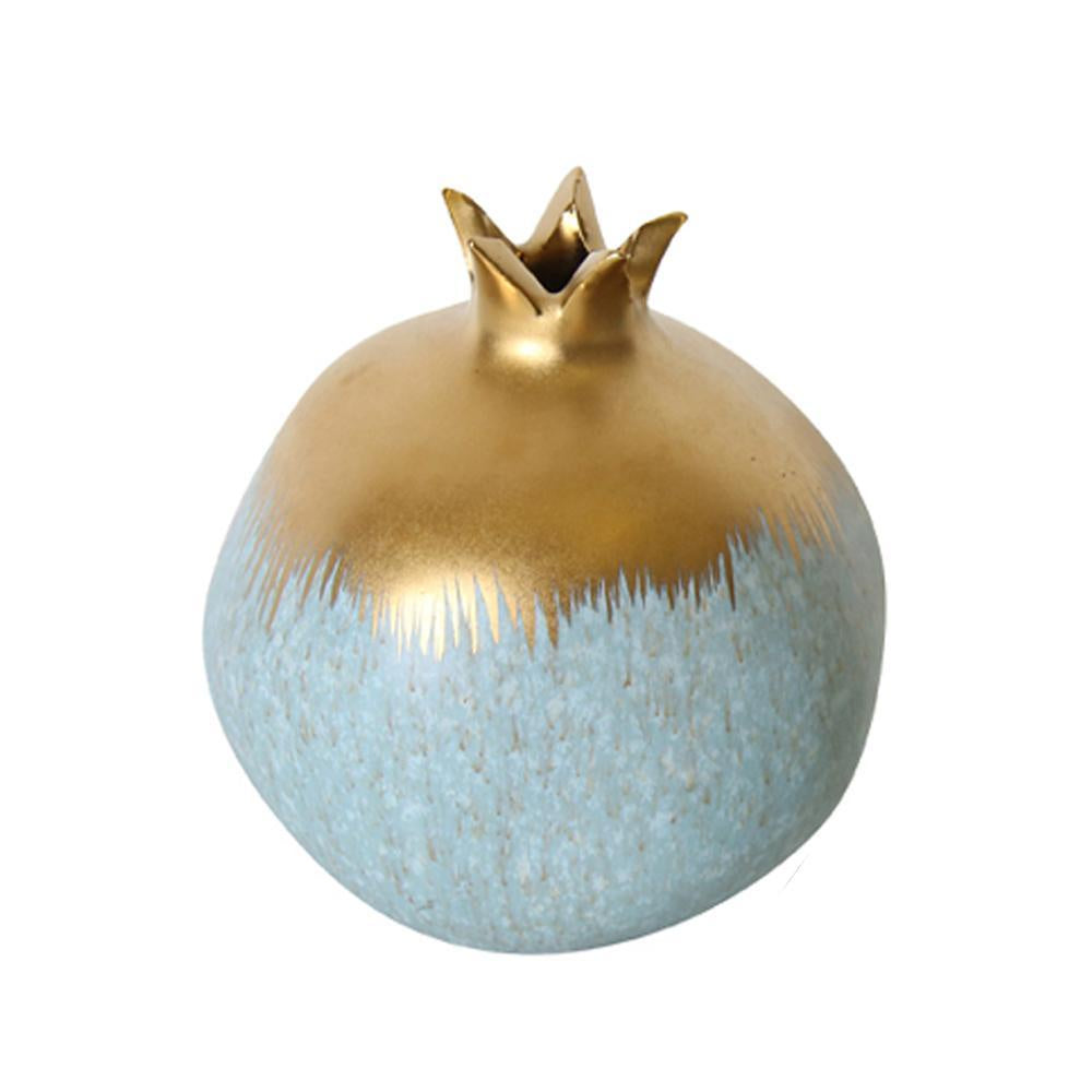 Gold and Turquoise Pomegranate - Large FA-D1972A