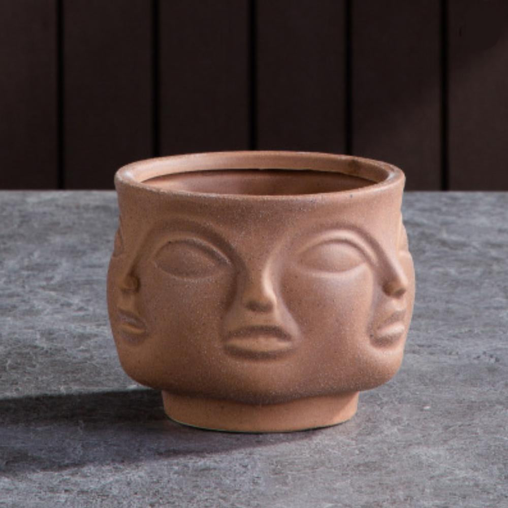 Terracotta Ceramic Muse Succulent Planter ZD-137