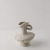 Ivory Ceramic Textured Vase LT673-E