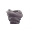 Grey Ceramic Organic Vase A646-25XJ