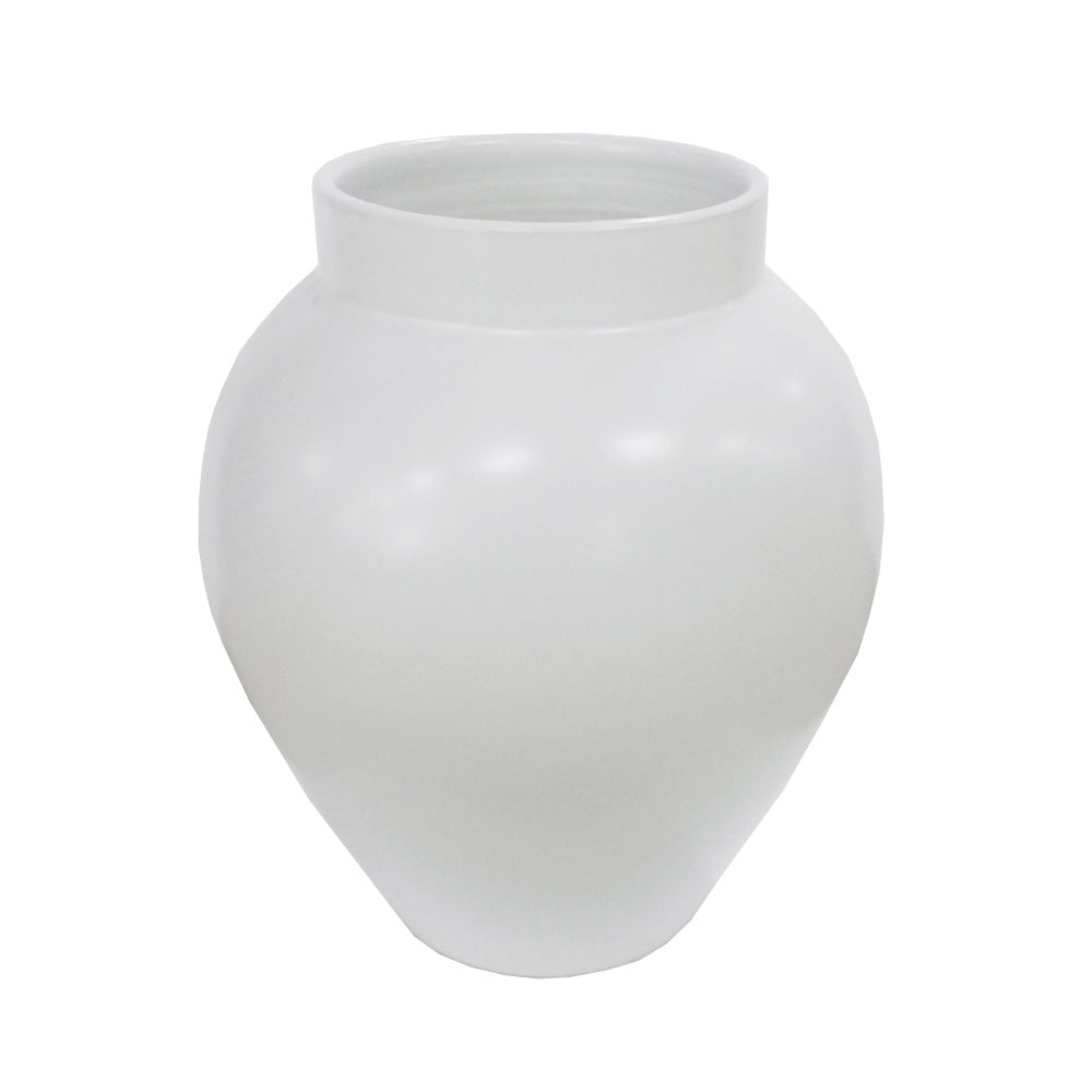 White Ceramic Vase ATLS-005