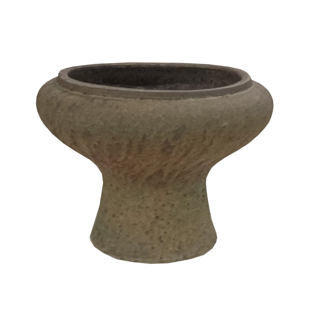 Rustic Ceramic Pedestal Vase ATLS-020