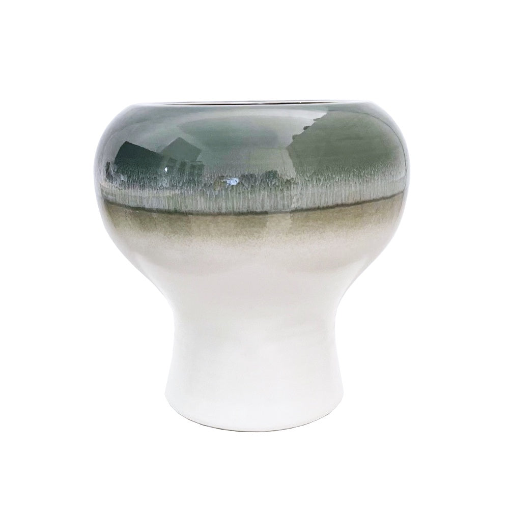 White Ceramic Vase ATLS-043
