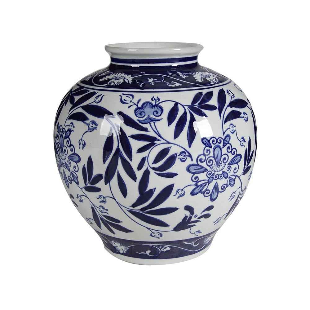 Blue & White Ceramic Vase AV69767