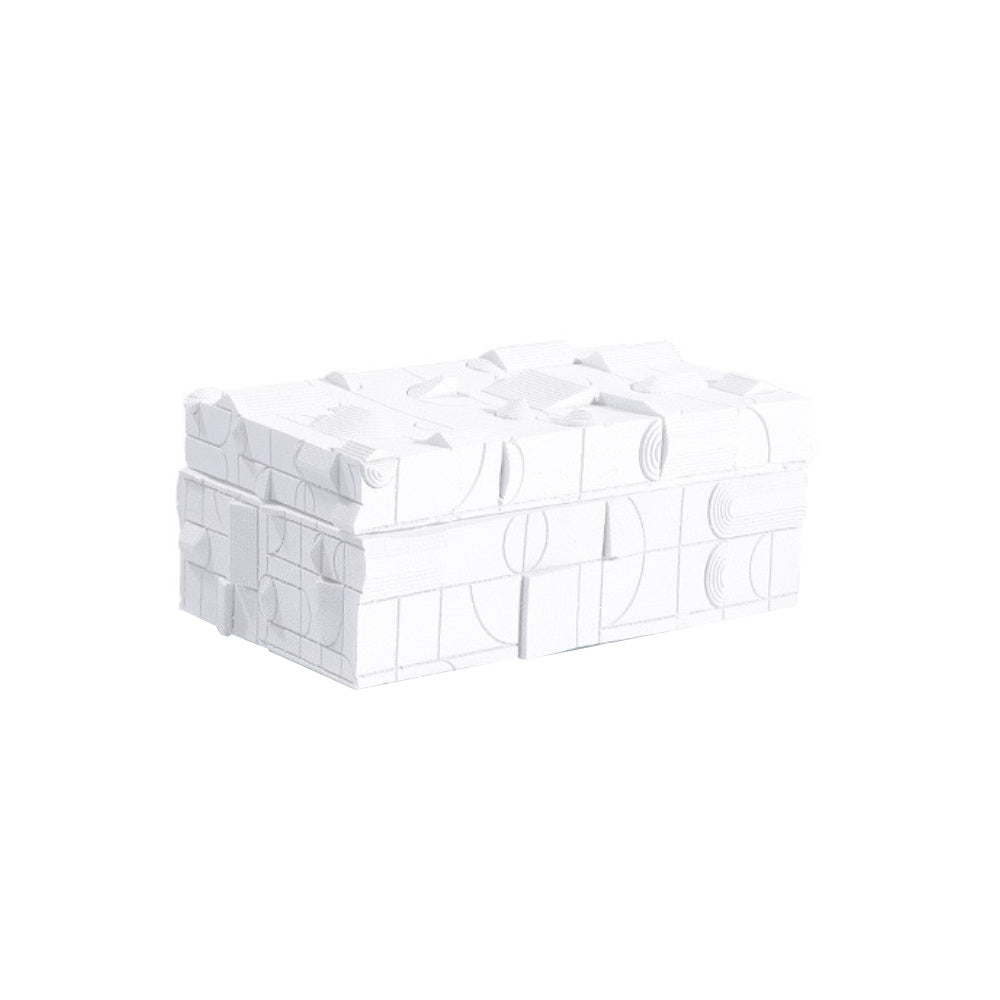 White Resin Box - Small B0182S