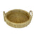 Round Natural Rattan Tray with Handles BM061