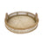 Round Natural Rattan Tray with Handles BM062