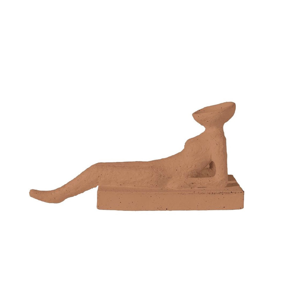 Orange Ceramic Figurative Sculpture BSST4366O