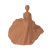 Orange Ceramic Figurative Sculpture BSST4378O