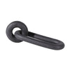 Black Ceramic Chain Link with Wood Effect BSST4380B