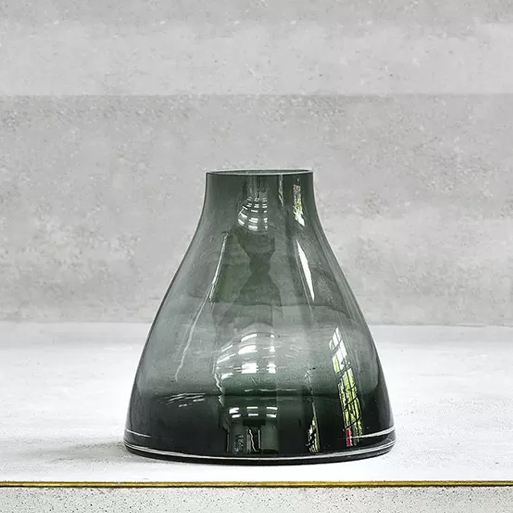 Smoke Glass Vase - Large BX-015