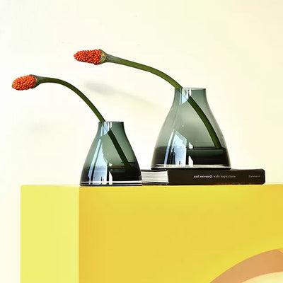 Smoke Glass Vase - Large BX-015