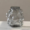 Smoke Glass Bubble Vase - Large BX-034