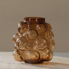 Coffee Glass Bubble Vase - Large BX-036