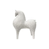 White Resin Horse Sculpture BX04S044-3