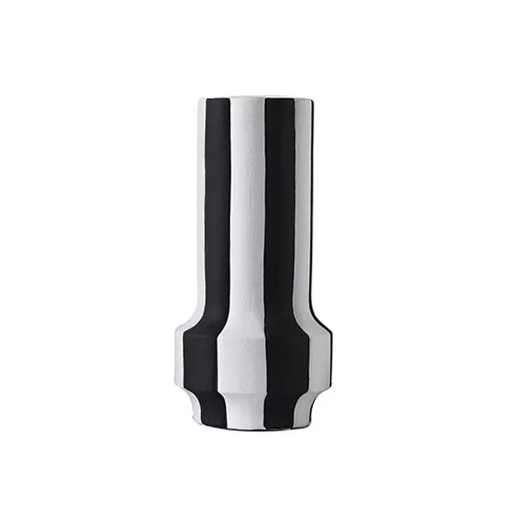 Black & White Ceramic Vase - Medium BZ-042