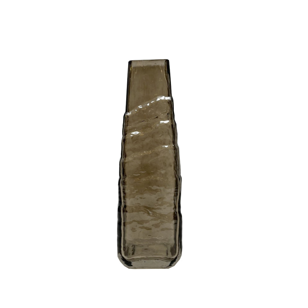 Amber Glass Vase - Medium CH235