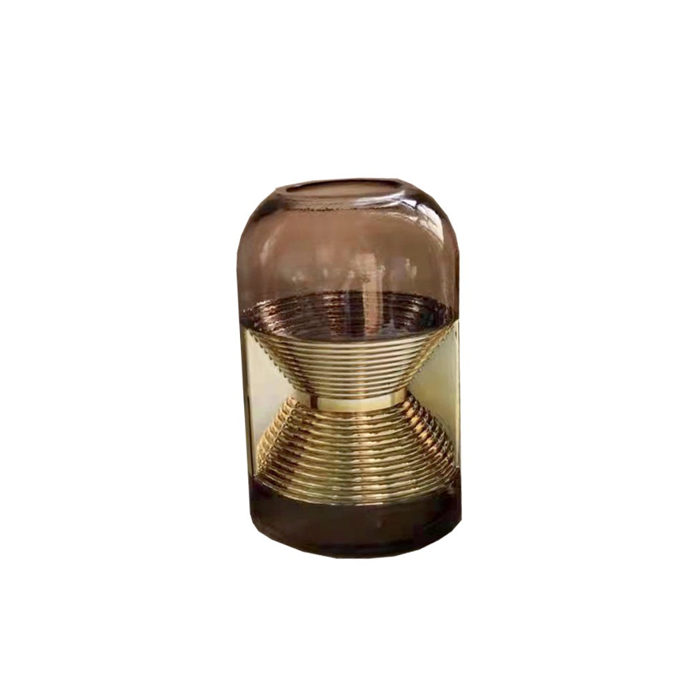 Coffee Glass & Gold Vase - A CSD551-25-A