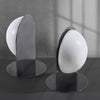 White Marble & Stainless Steel Bookends (Set of 2) D0113A