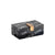 Black Rectangular Box with Script & Gold Detail - Small D200836AS