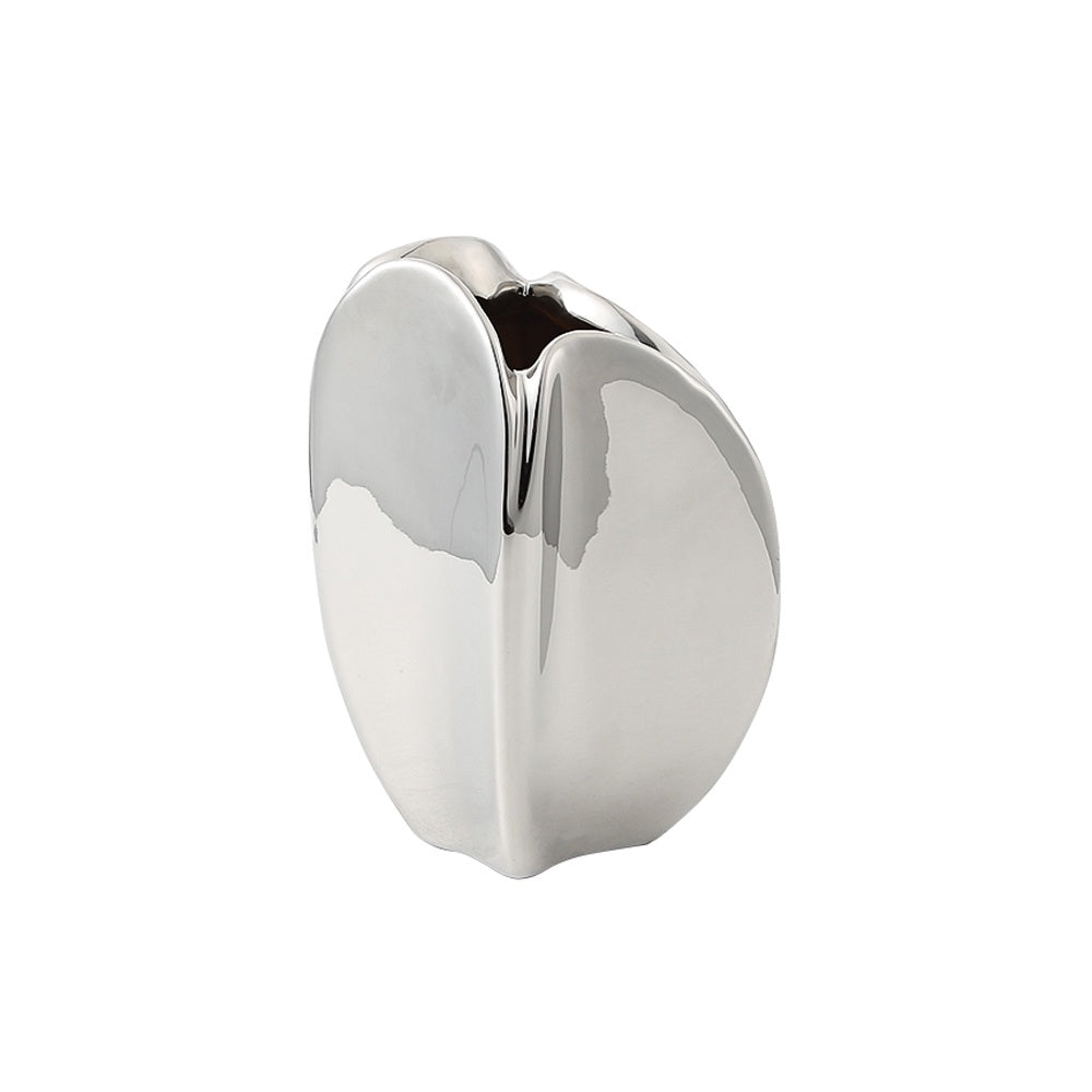 Silver Ceramic Vase - Large FA-D22037A