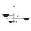 Sezan Chandelier - Black DQ8116-B