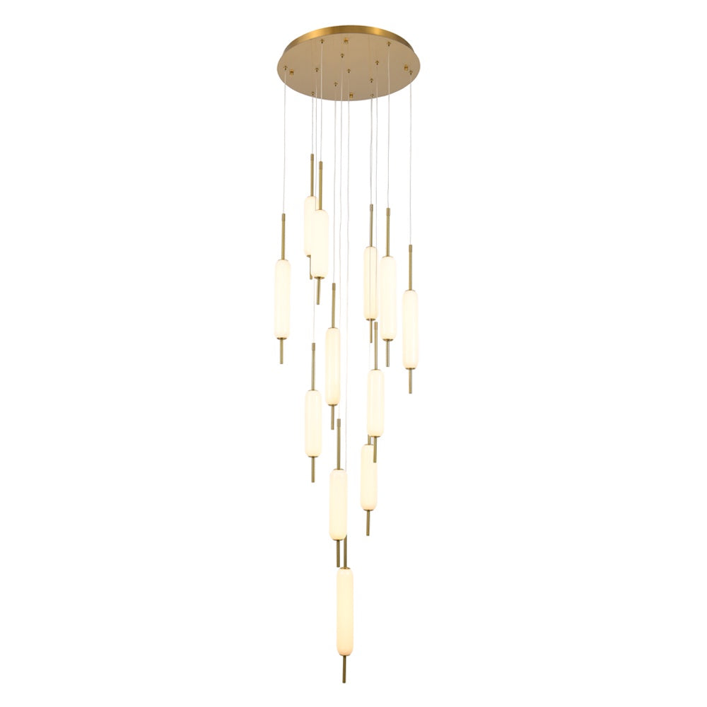 Newport Round Chandelier - Gold DQ8133-G
