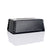 Black White Leather Tissue Box Cover DW201160B
