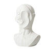 White Ceramic Abstract Bust - Large FA-D21069A