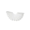 White Semicircular Vase - Medium FA-D21093B